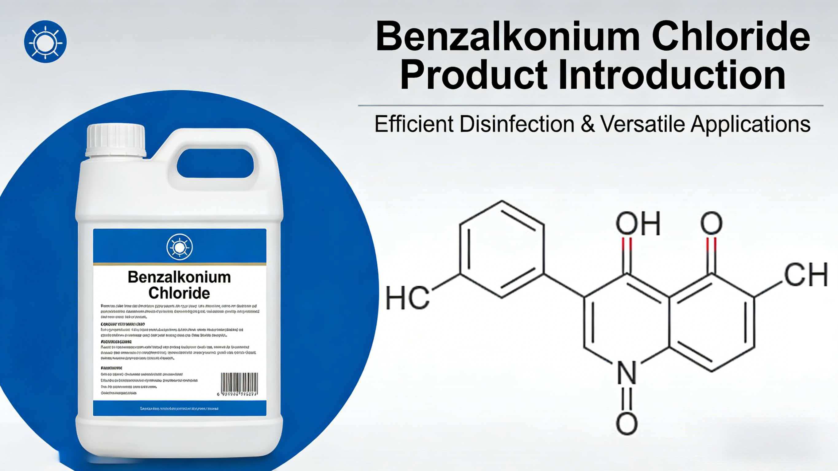 Benzalkoniumchlorid: Eine vielseitige antimikrobielle L&ouml;sung f&uuml;r mehrere Branchen